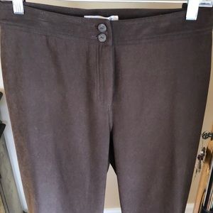 CWC FAUX SUEDE TROUSER